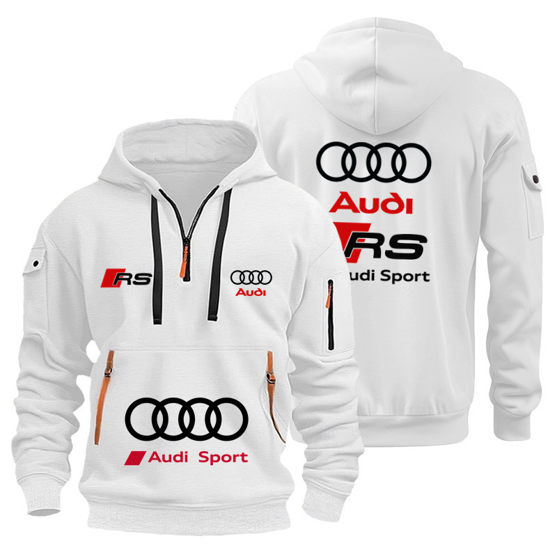 Audi Marke Unisex Motorrad-Ren – Streetwear Brand Hoodie Bewertung und Preis