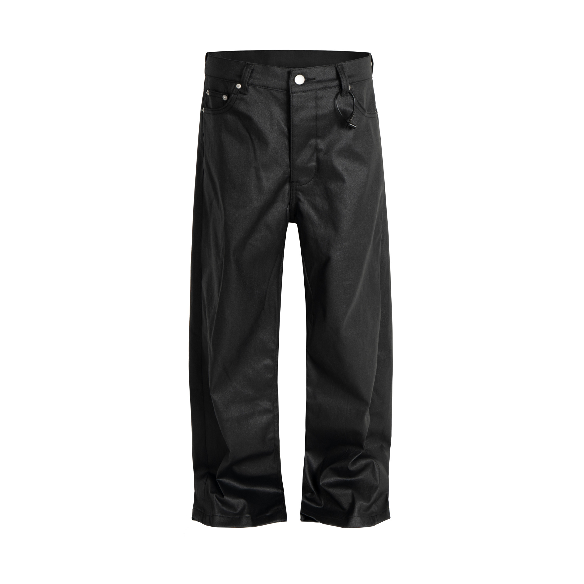 Streetwear Brand Niche - Rick American Streetwear-Stil Wachs-Denim-Hose für Herren,