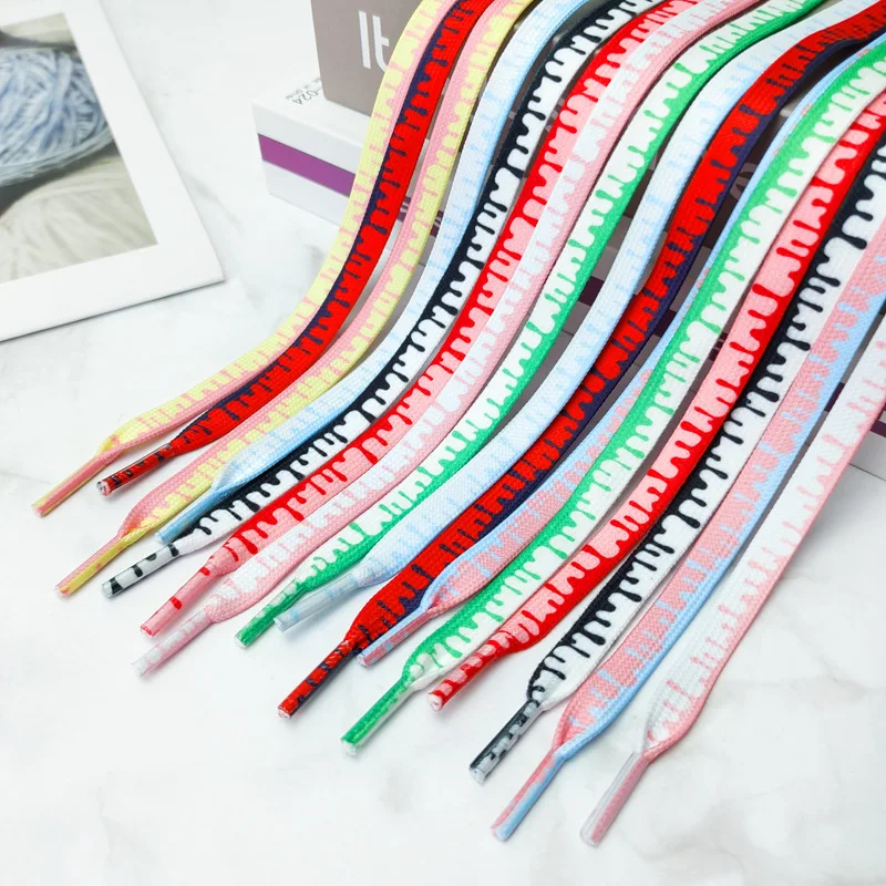 Mode Regenbogen Eis Schnürsenk – Travis Scott Lace Bewertung und Preis