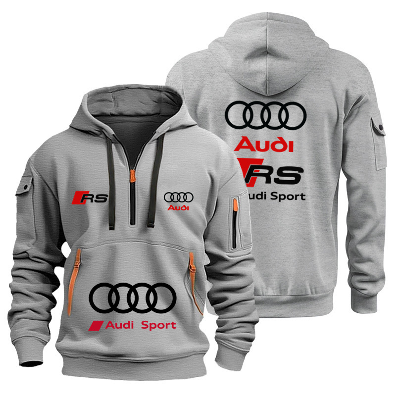 Audi Marke Unisex Motorrad-Ren – Streetwear Brand Hoodie Bewertung und Preis