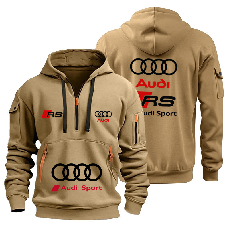 Audi Marke Unisex Motorrad-Ren – Streetwear Brand Hoodie Bewertung und Preis