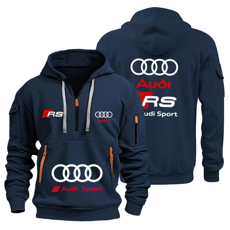 Audi Marke Unisex Motorrad-Ren – Streetwear Brand Hoodie Bewertung und Preis