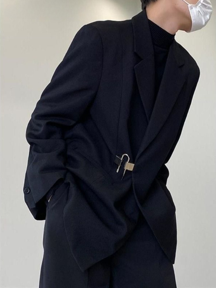 Herren Weißes Casual Blazer-Se – Streetwear Brand Niche Bewertung und Preis