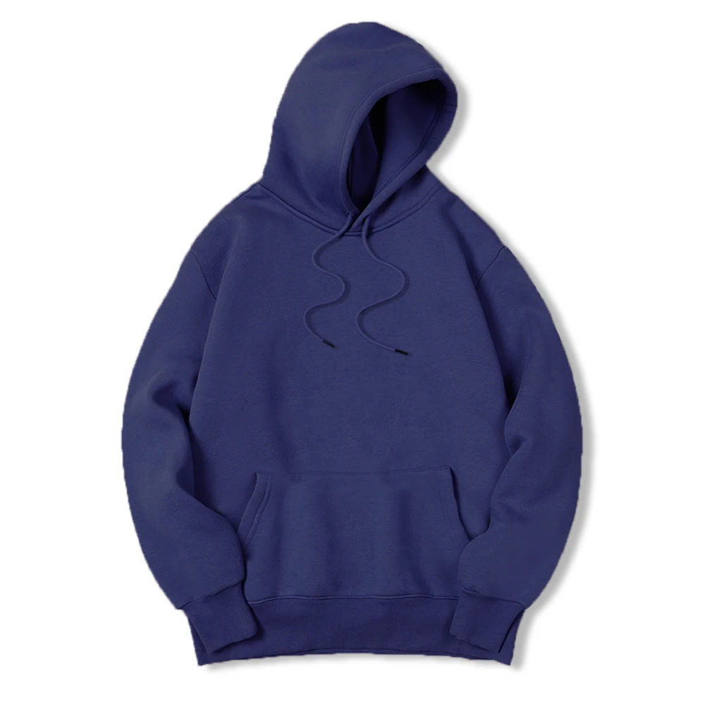 Herren Einfarbiger Kapuzenpull – Streetwear Brand Hoodie Bewertung und Preis