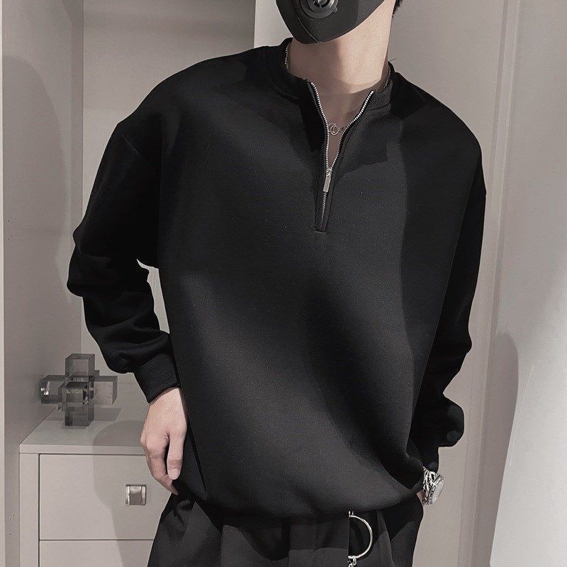 Herren Frühling Herbst Stehkra – Streetwear Brand Niche Bewertung und Preis
