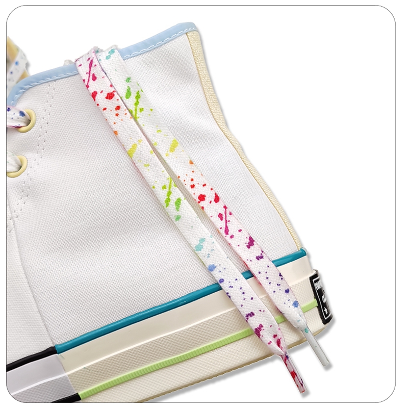 Regenbogen-Schnürsenkel für Tu – Travis Scott Lace Bewertung und Preis