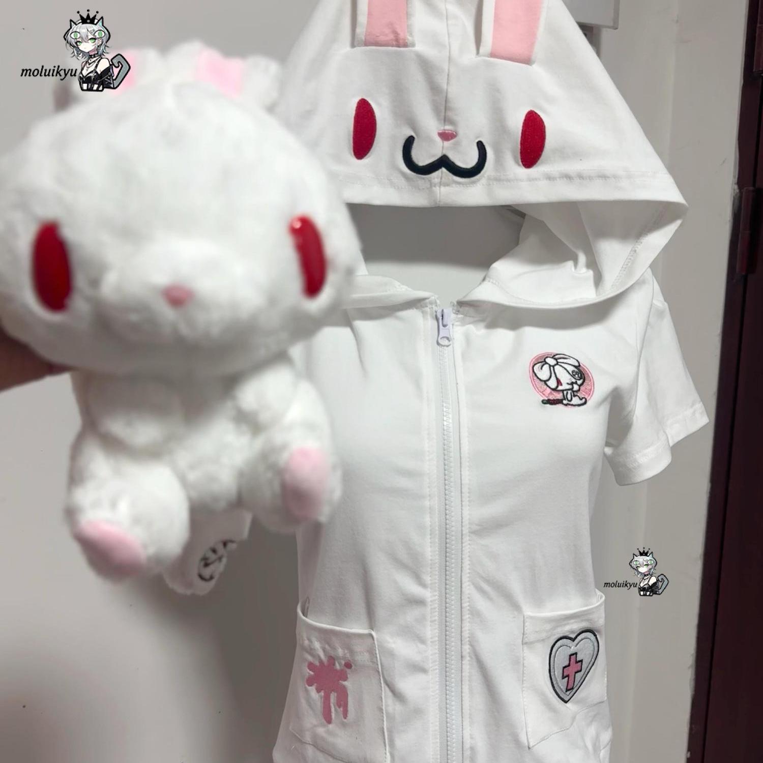Kawaii Anime Hoodie Kurzarm-Re – Streetwear Brand Y2K Bewertung und Preis