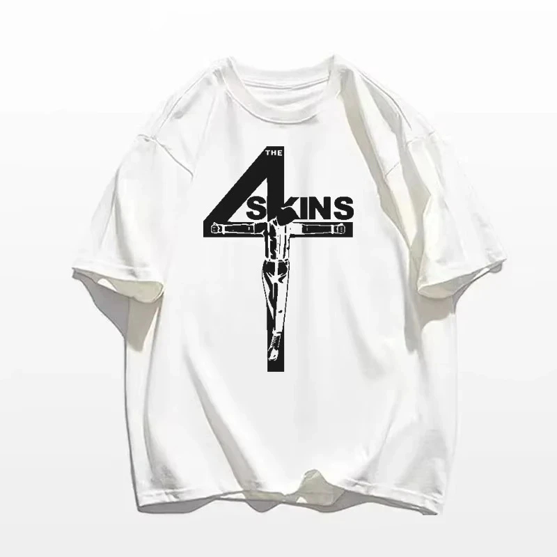 Die 4 Skins Oi T Hemd Uk Punk  – Streetwear Clothing Brand Uk Bewertung und Preis